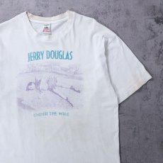 画像1: 90's JERRY DOUGLAS "Under the Wire" ミュージシャン アルバムプリントTシャツ XL (1)