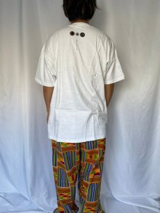 画像4: 90's Eames office "GLIMPSES OF THE U.S.A." インテリア企業プリントTシャツ WHITE DEADSTOCK XL (4)