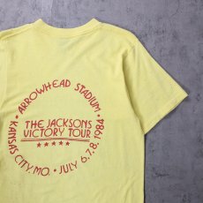 画像2: 80's Michael Jackson "THE JACKSONS VICTORY TOUR" ミュージシャンツアープリントTシャツ (2)