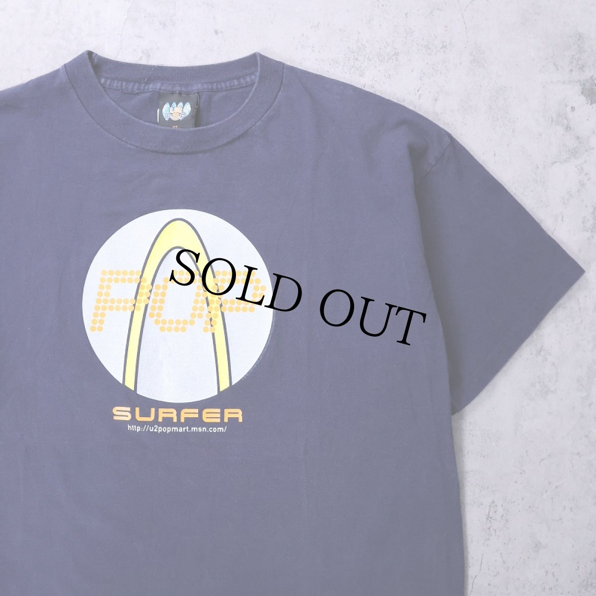 画像1: 90's U2 Popmart ロックバンドプリントTシャツ NAVY XL (1)