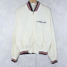 画像1: 70's Collegiate Pacific "UCLA" ナイロンジャケット M (1)