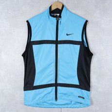 画像1: NIKE CLIMA-FIT ロゴ刺繍 ソフトシェルジップベスト M (1)