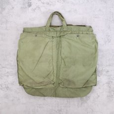 画像1: 70's U.S.ARMY ナイロン ヘルメットバッグ (1)