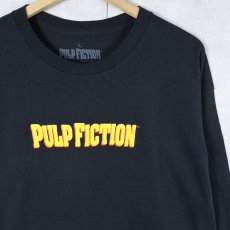 画像2: PULP FICTION クライム映画プリントロンT BLACK L (2)