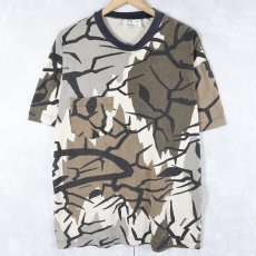 画像1: 90's PREDATOR CAMOUFLAGE USA製 プレデターカモ柄 Tシャツ M (1)