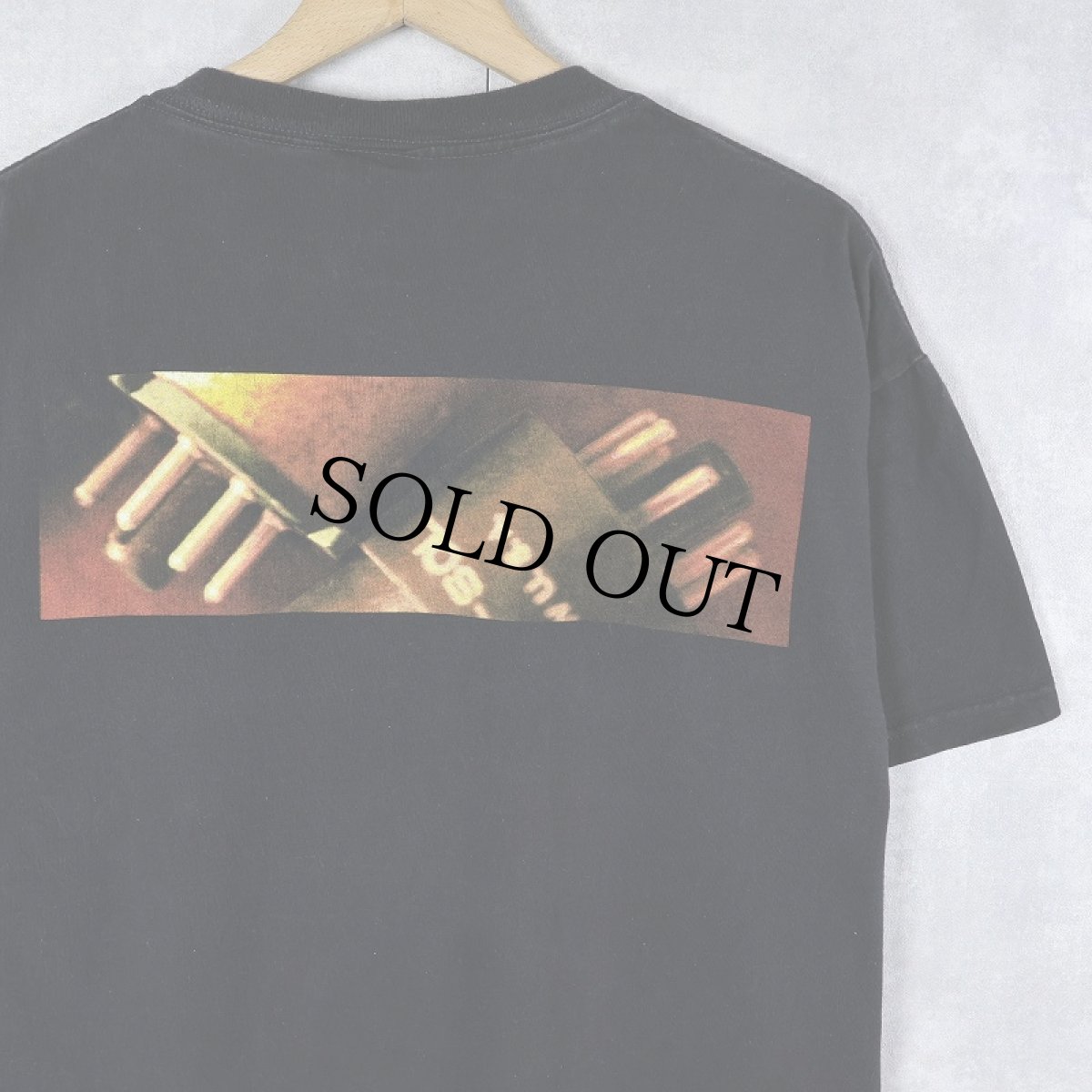 画像2: The Dillinger Escape Plan "Calculation Infinity" ハードコアバンドプリントTシャツ BLACK L (2)