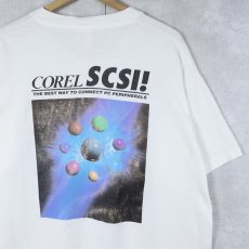 画像2: 90's CANADA製 "COREL DRAW!" ソフトウェア プリントTシャツ XL (2)