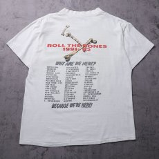 画像2: 90's Rush USA製 "ROLL THE BONES 1991-92" プログレッシブ・ロックバンド Tシャツ L (2)