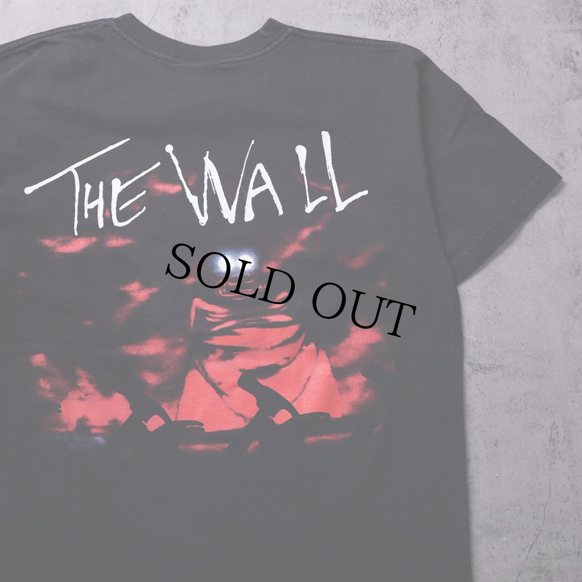 画像2: 90's WINTERLAND "PINK FLOYD / THE WALL" ロックバンドプリントTシャツ BLACK L (2)