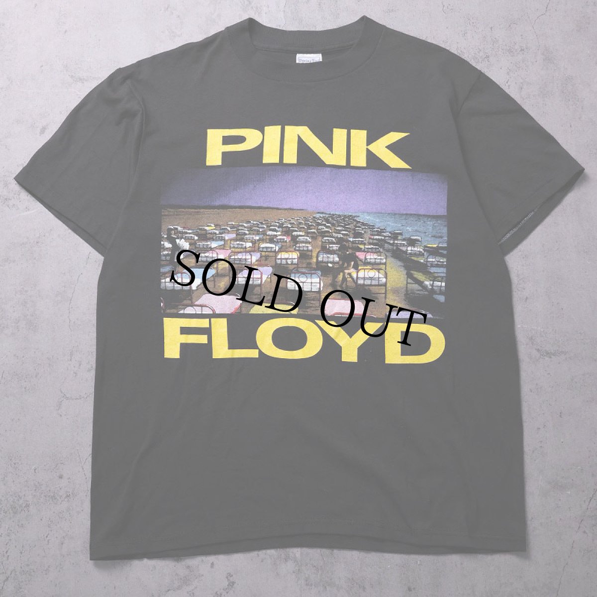 画像1: 80's PINK FLOYD USA製 "A Momentary Lapse Of Reason WORLD TOUR 87" ロックバンドツアーTシャツ L (1)