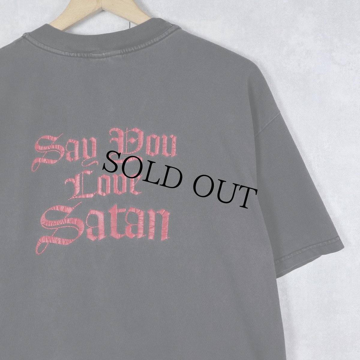 画像2: "Say You Love Satan" プリントTシャツ (2)