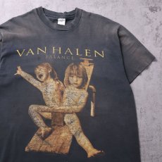 画像1: 90's VAN HALEN USA製 "BALANCE" ロックバンド アルバムプリントTシャツ BLACK XL (1)