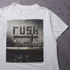 画像1: 90's Rush USA製 "ROLL THE BONES 1991-92" プログレッシブ・ロックバンド Tシャツ L (1)