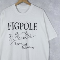 画像1: 〜90's "FIGPOLE" イラストプリントTシャツ (1)