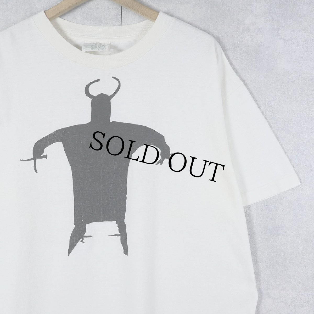 画像1: 90's USA製 アートプリントTシャツ XL (1)