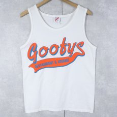 画像1: 90's USA製 "Gootys Restaurant & Lounge" プリントタンクトップ M (1)