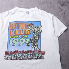 画像1: 90's GRATEFUL DEAD USA製 "GRATEFUL DEAD SPRING TOUR 1992" ロックバンドツアーTシャツ XL (1)