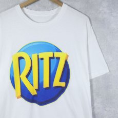 画像1: RITZ お菓子ロゴプリントTシャツ  (1)