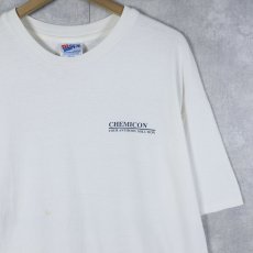 画像2: 90's CHEMICON International ライフサイエンス企業 プリントTシャツ XL (2)
