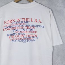 画像2: 90's Bruce Springsteen USA製 シンガーソングライター プリントTシャツ L (2)