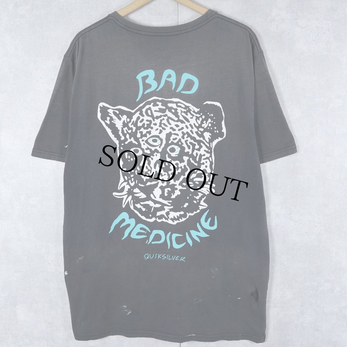 画像1: QUIKSILVER "Bad Medicine" プリントTシャツ (1)