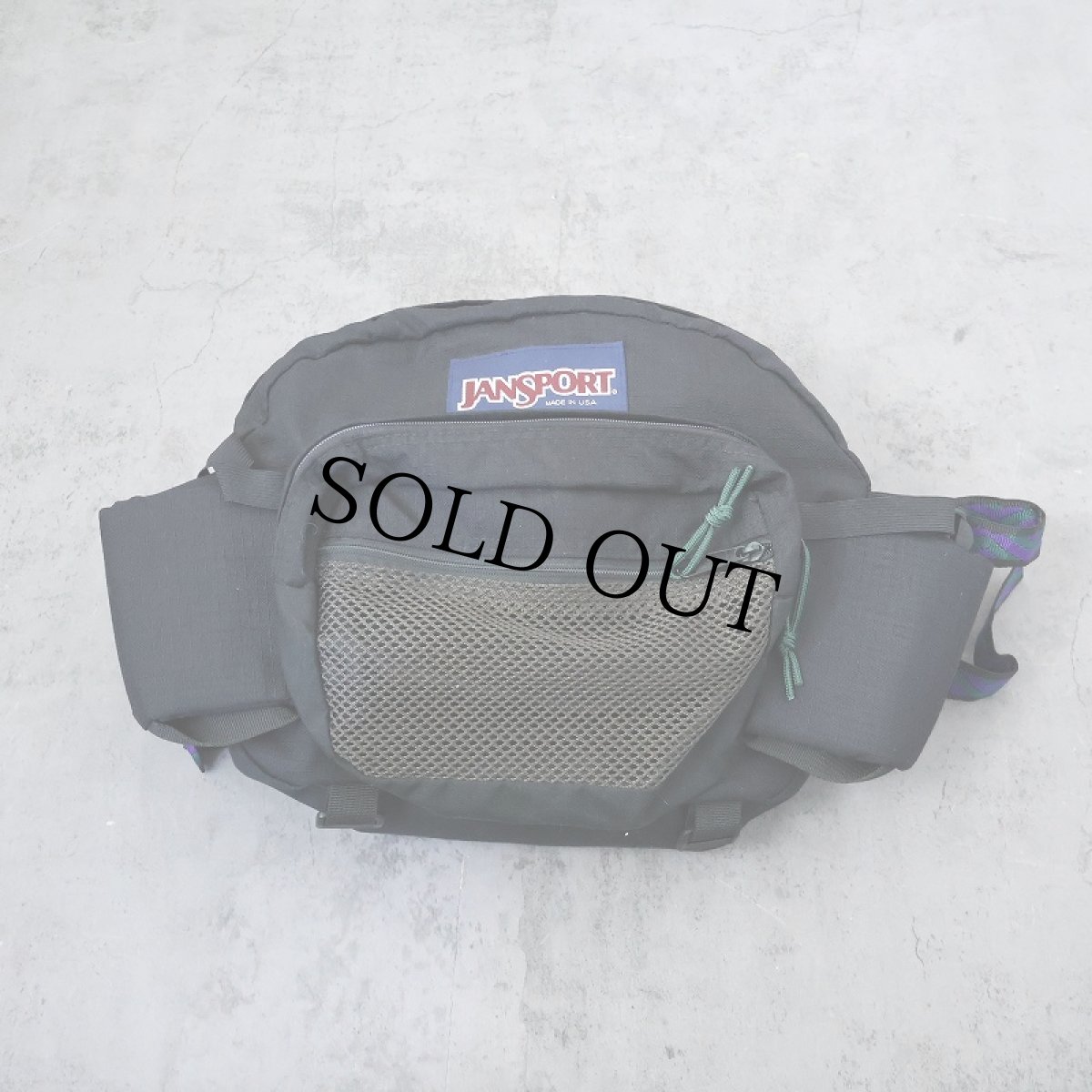 画像1: 90's JANSPORT USA製 ウエストバッグ (1)
