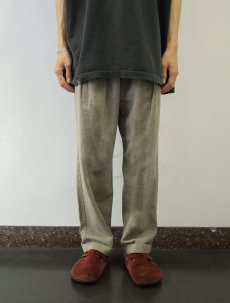 画像2: DOCKERS ヘリンボーン織り 2タックコットンスラックス W31 (2)