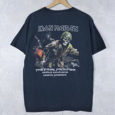 画像2: IRON MAIDEN "The Final Frontier" ヘヴィメタルバンドツアーTシャツ M (2)