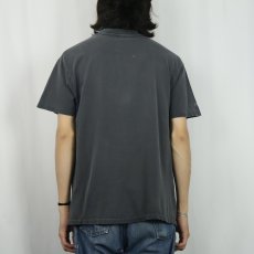 画像3: 90's IBM コンピューター企業 無地Tシャツ BLACK (3)