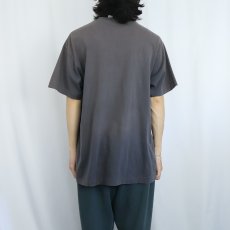画像3: 90's Dickies USA製 無地フェード ポケットTシャツ BLACK XL (3)
