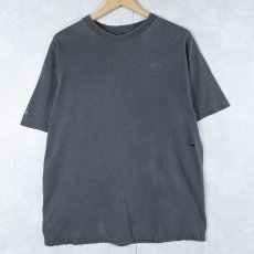 画像1: 90's IBM コンピューター企業 無地Tシャツ BLACK (1)