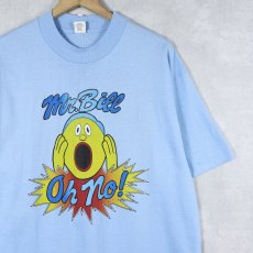 画像1: 70's Mr.Bill USA製 "Oh no!" キャラクタープリントTシャツ XL (1)