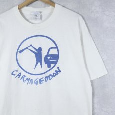 画像1: CARMAGEDDON 反自動車運動プリントTシャツ L (1)
