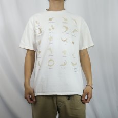 画像2: 90's Coffee Stain コーヒープリントTシャツ L (2)