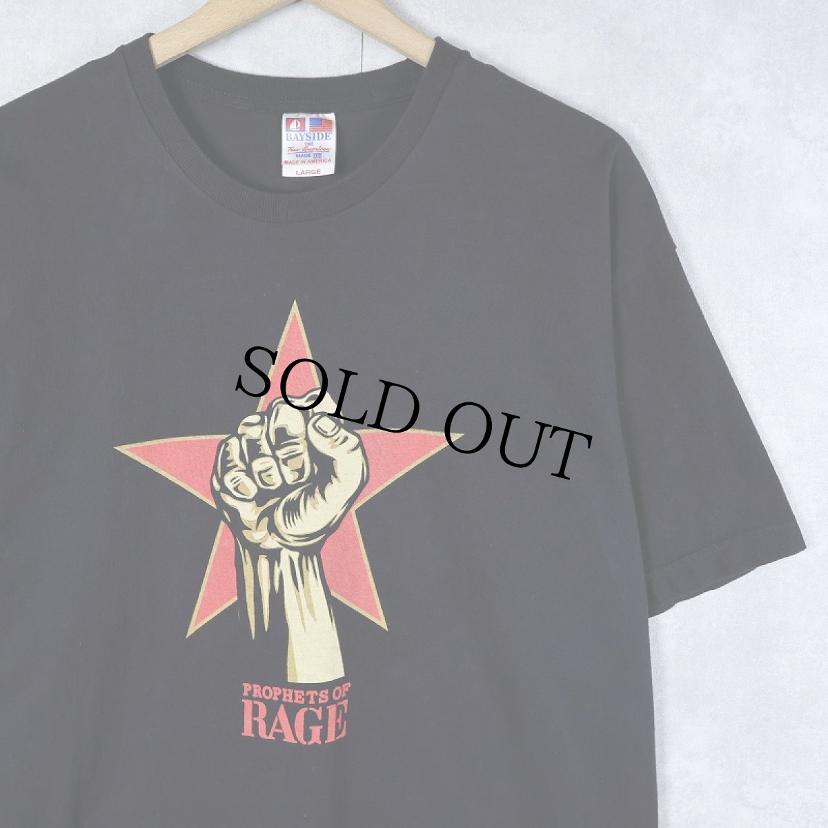 画像1: PROPHETS OF RAGE ロックバンド プリントTシャツ BLACK L (1)