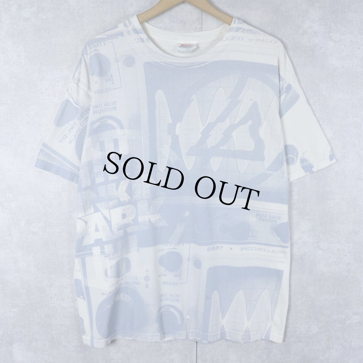 画像1: LINKIN PARK ロックバンド 大判プリントTシャツ L (1)