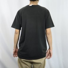 画像3: 90's RUSSELL ATHLETIC USA製 "HIGH COTTON" ポケットTシャツ BLACK L (3)