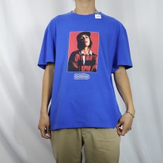 画像2: Billie Eilish ミュージシャンフォトプリントTシャツ XL (2)
