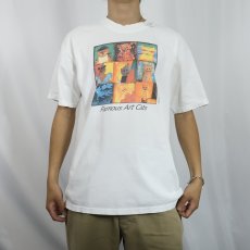画像2: Wildwood Productions "Famous art Cats" ねこプリントTシャツ L (2)