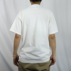 画像3: 90's Wine Stain USA製 ワインプリントTシャツ L (3)
