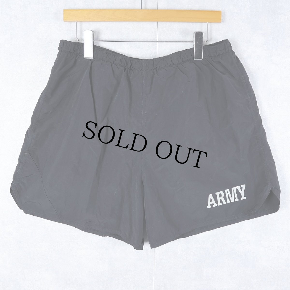 画像1: U.S.ARMY PFU トレーニングショーツ MEDIUM (1)