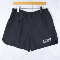 画像1: U.S.ARMY PFU トレーニングショーツ MEDIUM (1)