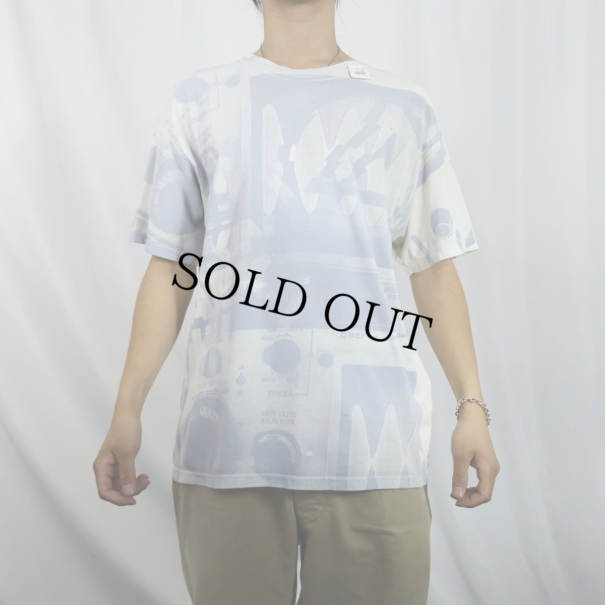 画像2: LINKIN PARK ロックバンド 大判プリントTシャツ L (2)