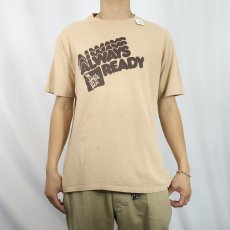画像2: 70〜80's JACK IN THE BOX "ALWAYS READY" ファストフードチェーン店 プリントTシャツ (2)