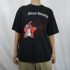 画像2: Social Distortion 4ピース・パンクロックバンド プリントTシャツ BLACK XL (2)