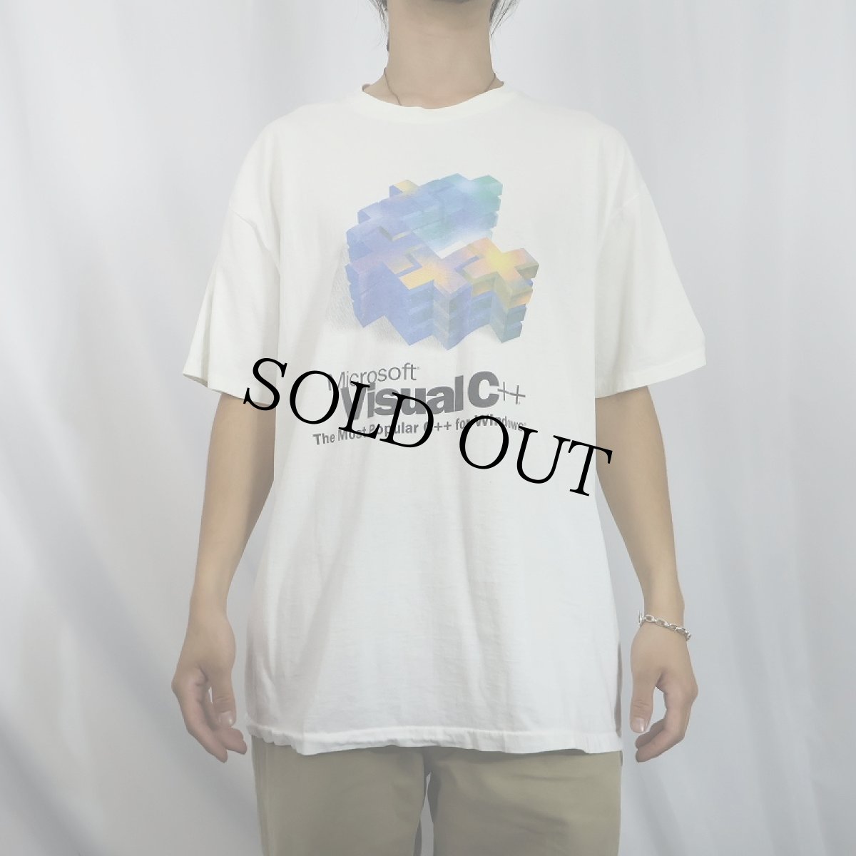 画像3: 90's Microsoft Visual C++ 企業プリントTシャツ XL (3)