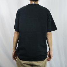 画像3: 90's RUSSELL ATHLETIC USA製 "HIGH COTTON" ポケットTシャツ BLACK XL (3)