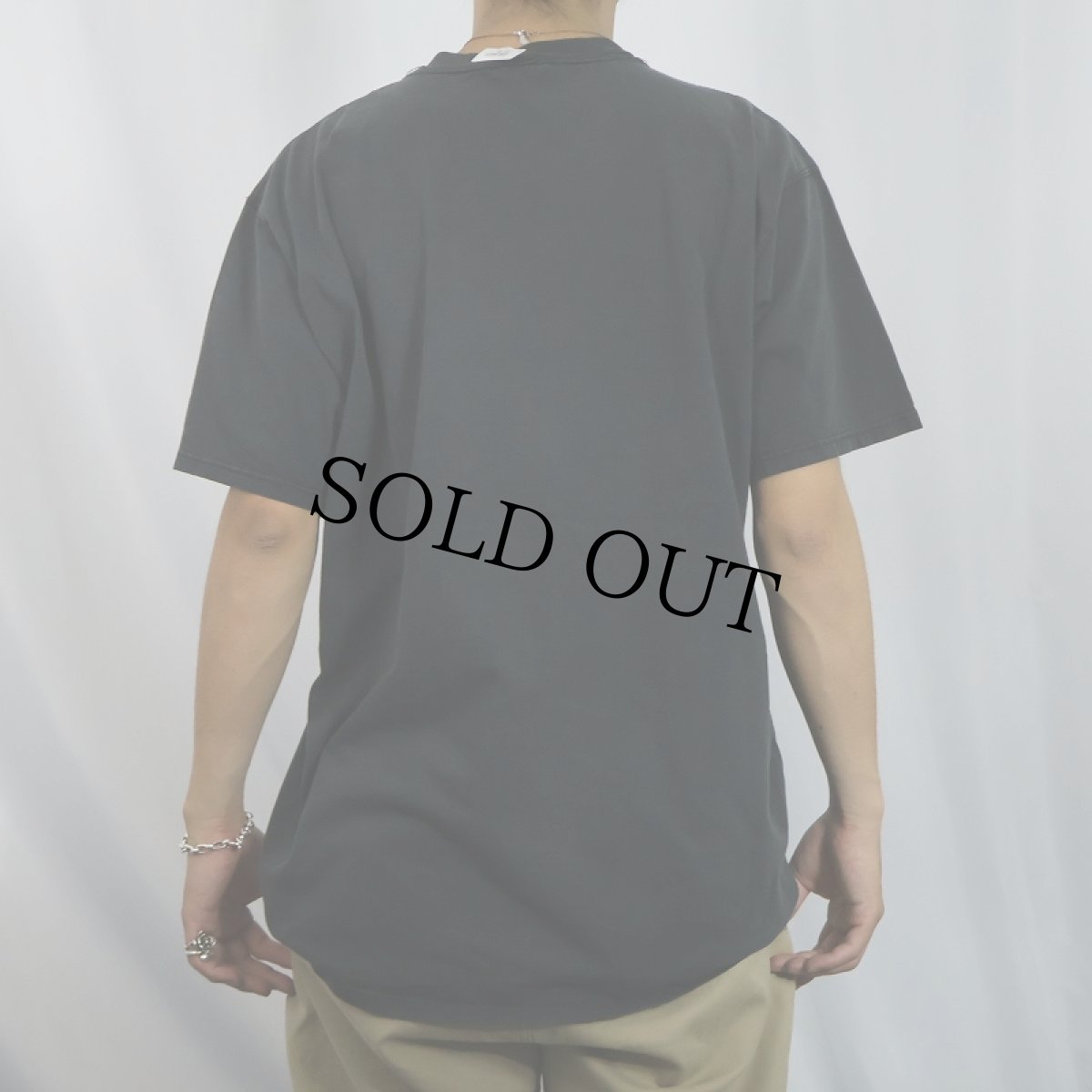 画像3: 90's RUSSELL ATHLETIC USA製 "HIGH COTTON" ポケットTシャツ BLACK XL (3)