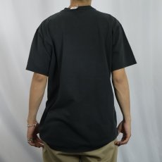 画像3: 90's RUSSELL ATHLETIC USA製 "HIGH COTTON" ポケットTシャツ BLACK XL (3)