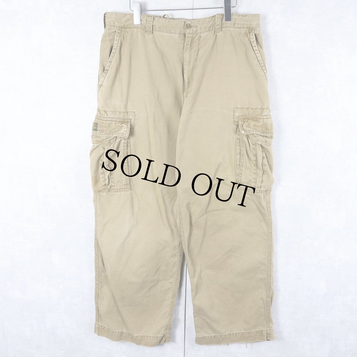 画像1: AMERICAN EAGLE チノカーゴパンツ W35 (1)